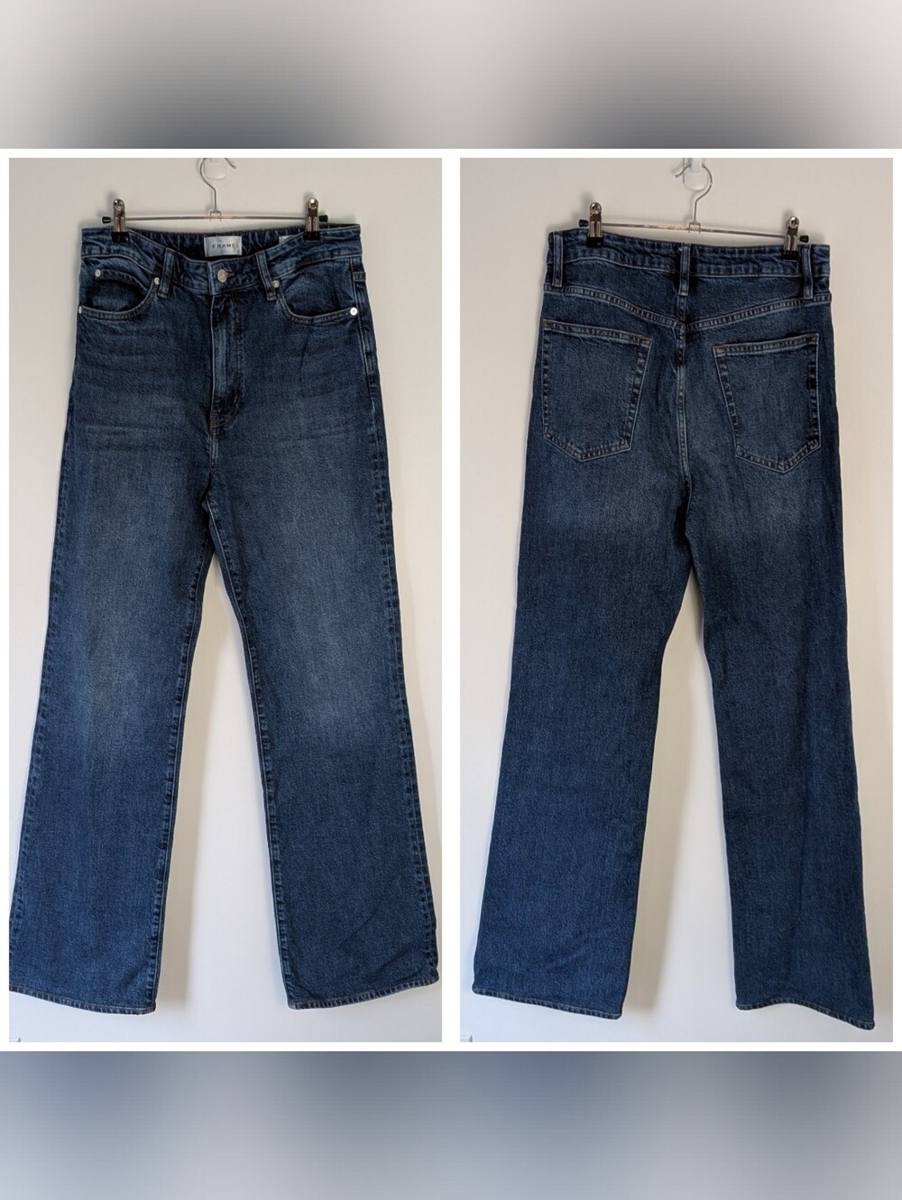 Frame The Arrow High Rise Jeans Rival Size 30 - Picture 2 of 9